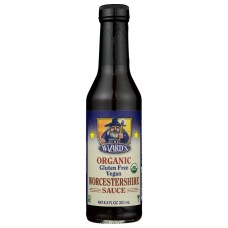 WIZARD SAUCES: Organic Gluten Free Vegan Worcestershire Sauce, 8.5 oz