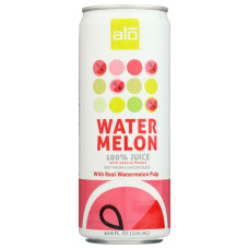 ALO: Watermelon Juice with Real Watermelon Pulp, 10.8 fo