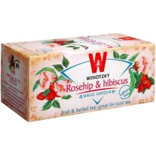 WISSOTZKY: Rosehip Hibiscus Tea, 20 bg