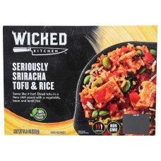 WICKED KITCHEN: Seriously Sriracha Tofu Rice, 14.1 oz