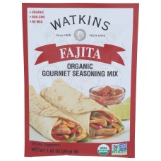WATKINS: Organic Fajita Seasoning Mix, 1.02 oz