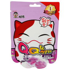 WANT WANT: Kitty Paw Yogurt Grape Gummies, 1.59 oz