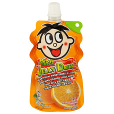 WANT WANT: Orange Jelly Drink, 5.29 fo