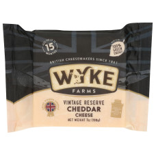 WYKE FARMS: Vintage Reserve Cheddar Cheese, 7 oz