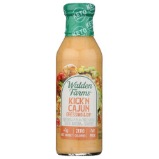 WALDEN FARMS: Kickn Cajun Dressing and Dip, 12 fo