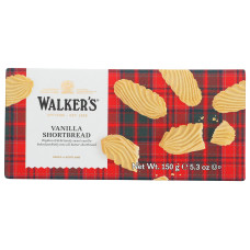 WALKERS: Pure Butter Vanilla Shortbread, 5.3 oz