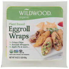 WILDWOOD: Organic Plant Based Eggroll Wraps, 16 oz
