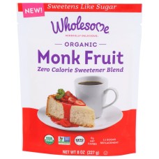 WHOLESOME: Organic Monk Fruit, 8 oz