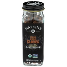 WATKINS: Organic Whole Cloves, 1.5 oz