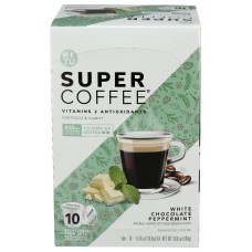 KITU: White Chocolate Peppermint Super Pods, 10 ea