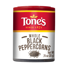 TONES: Whole Black Peppercorns, 0.7 oz