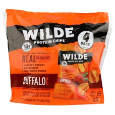 WILDE SNACKS: Buffalo Style Chips 4Pk, 5.4 oz
