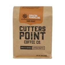 CUTTERS POINT COFFEE CO.: Sumatra Mandheling Ground Coffee, 12 oz