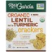 RW GARCIA: Organic Lentil with Turmeric Crackers, 5.5 oz