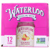 WATERLOO SPARKLING WATER: Raspberry Nectarine Water 12 Count, 144 fo