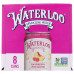 WATERLOO SPARKLING WATER: Raspberry Nectarine Water 8 Count, 96 fo WATERLOO SPARKLING WATER: Raspberry Nectarine Water 8 Count, 96 fo