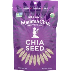 MAMMACHIA: Seed Chia White Organic, 12 oz