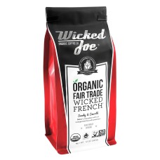 WICKED JOE COFFEE: Organic Fair Trade Wicked French, 12 oz