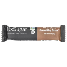 RXSUGAR: Chocolate Swealthy Snax Bar, 1 oz