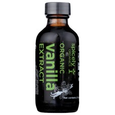 SPICELY ORGANICS: Organic Vanilla Extract, 2 fo