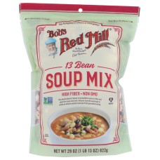 BOBS RED MILL: 13 Bean Soup Mix, 29 oz