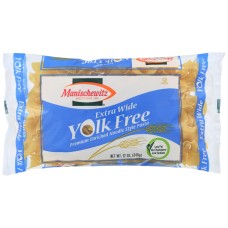MANISCHEWITZ: Yolk Free Extra Wide Noodles, 12 oz