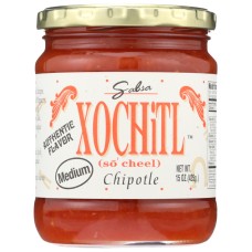 XOCHITL: Chipotle Salsa Medium, 15 oz