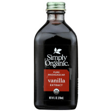 SIMPLY ORGANIC: Pure Madagascar Vanilla Extract, 8 oz