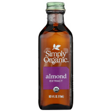 SIMPLY ORGANIC: Almond Extract, 4 oz