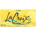 LA CROIX: Lemon Flavored Sparkling Water 8Pk, 96 fo