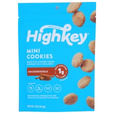 HIGH KEY SNACKS: Mini Cookies Snickerdoodle, 2 oz