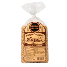 AMISH COUNTRY: Medium Yellow Popcorn Bag, 32 oz