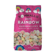 YUMMALLO: Mini Rainbow Marshmallows, 6.5 oz