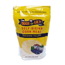 DIXIE LILY: Self Rising Enriched Yellow Corn Meal, 20 oz