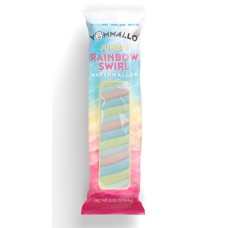 YUMMALLO:  Rainbow Jumbo Swirl Marshmallow, 2 oz