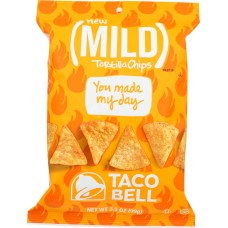 TACO BELL: Mild Tortilla Chips, 3.5 oz