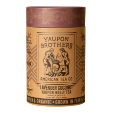 YAUPON BROTHERS AMERICAN TEA: Lavender Coconut Tea, 24 gm