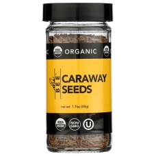 BEESPICES: Organic Caraway Seeds, 1.7 oz