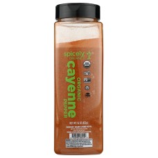 SPICELY ORGANICS: Organic Cayenne Pepper, 16 oz