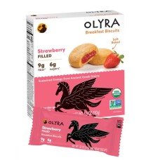 OLYRA: Strawberry Filled Breakfast Biscuits, 5.28 oz