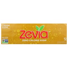 ZEVIA: Zero Calorie Cream Soda, 144 fo