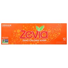 ZEVIA: Zero Calorie Orange Soda, 144 fo