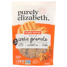 PURELY ELIZABETH: Peanut Butter Cookie Granola, 11 oz PURELY ELIZABETH: Peanut Butter Cookie Granola, 11 oz