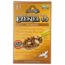 FOOD FOR LIFE: Ezekiel 4:9 Almond Sprouted Whole Grain Cereal, 16 oz