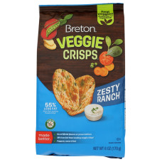 DARE: Breton Veggie Crisps Zesty Ranch, 6 oz