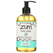 ZUM: Sea Salt Hand Soap, 12 fo