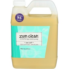 ZUM: Sea Salt Laundry Soap, 32 fo