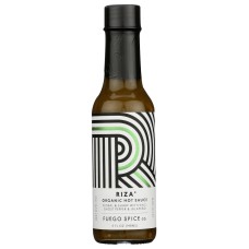 FUEGO SPICE CO: Riza Organic Ghost Pepper Verde Hot Sauce, 5 oz