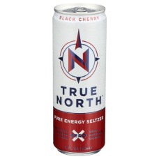 TRUE NORTH: Black Cherry Energy Drink, 12 fo