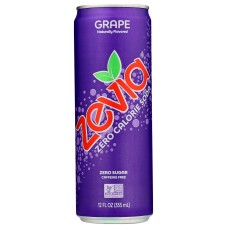ZEVIA: Grape Soda, 12 fo